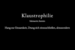 Klaustrophilie